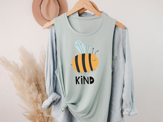 Bee Kind Muscle Tank