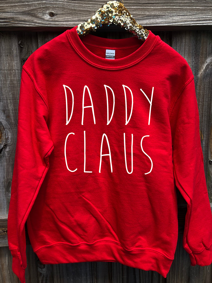 Mama Claus And Daddy Claus Sweater