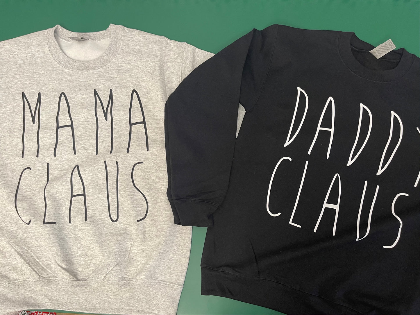 Mama Claus And Daddy Claus Sweater