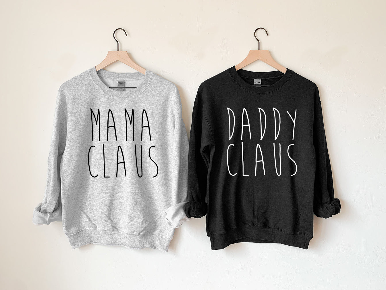 Mama Claus And Daddy Claus Sweater