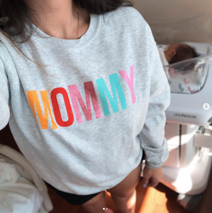 Mommy Colorful Sweatshirt