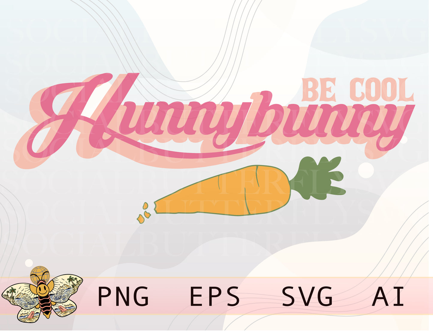 Be Cool Hunny Bunny Png