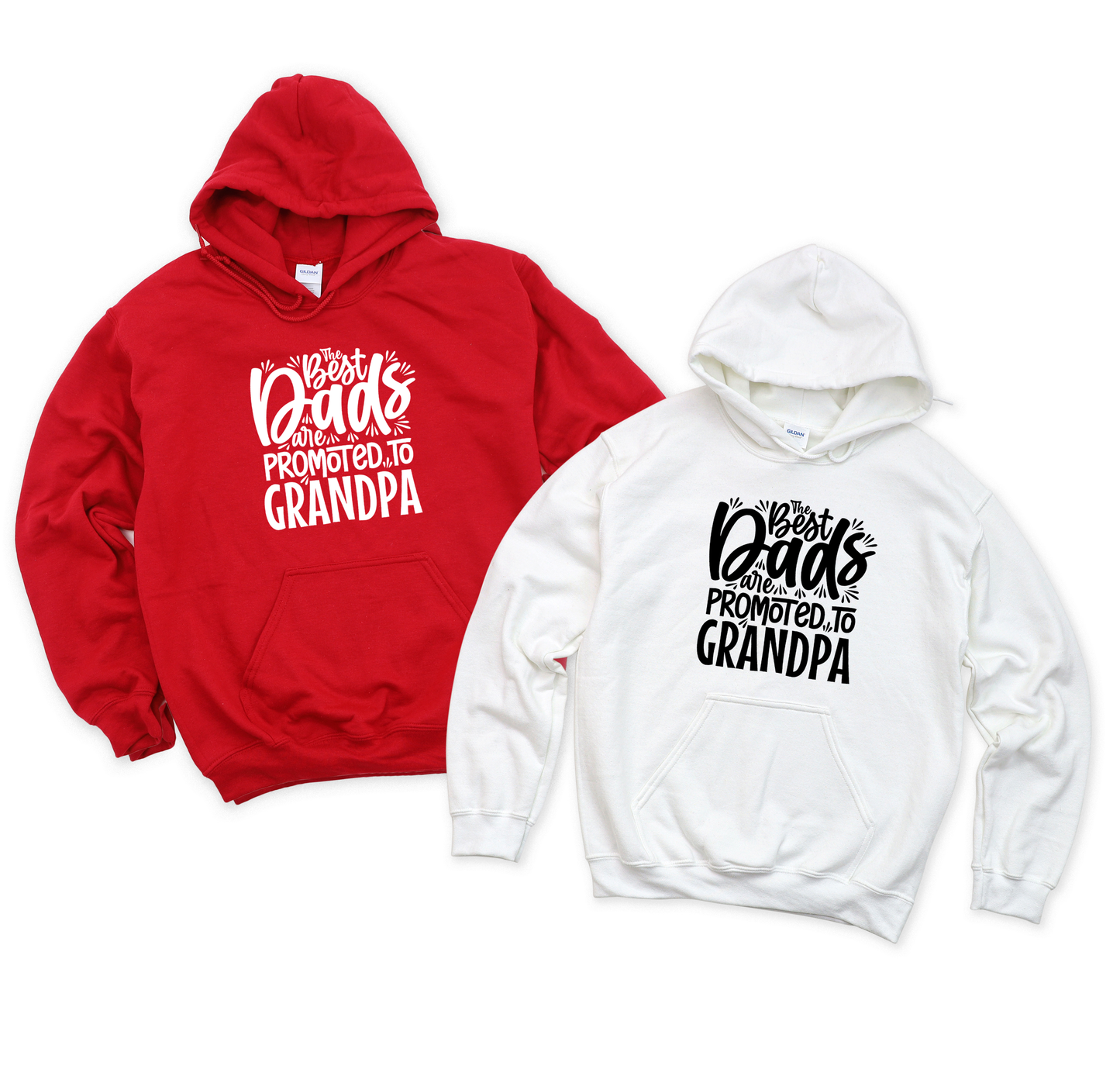 Best Dads Are Promoted To Grandpa Hoodie