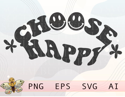 Choose Happy Png