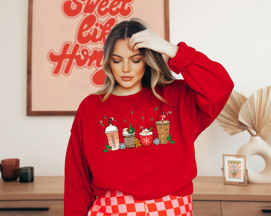 Christmas Coffee Sweatshirt