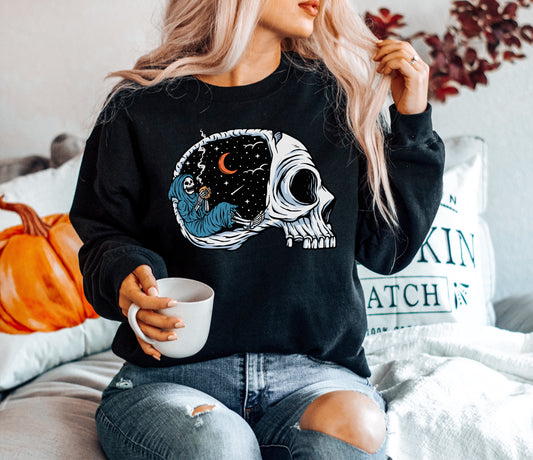 Coffee Skull Sweatshirt