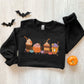 Halloween Fall Mugs Sweatshirt