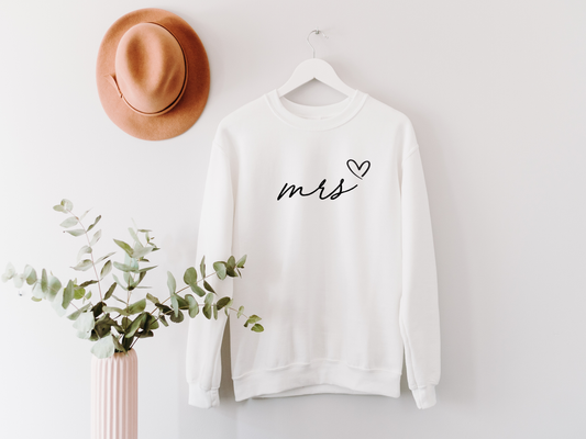 Mrs Heart Sweater