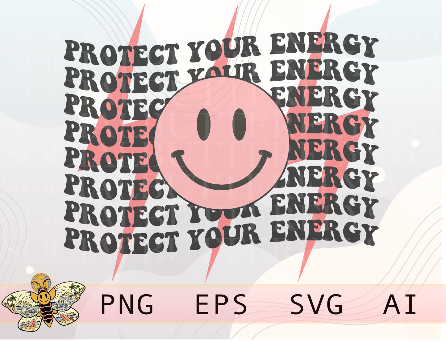 Protect Your Energy Lightning Bolt Png