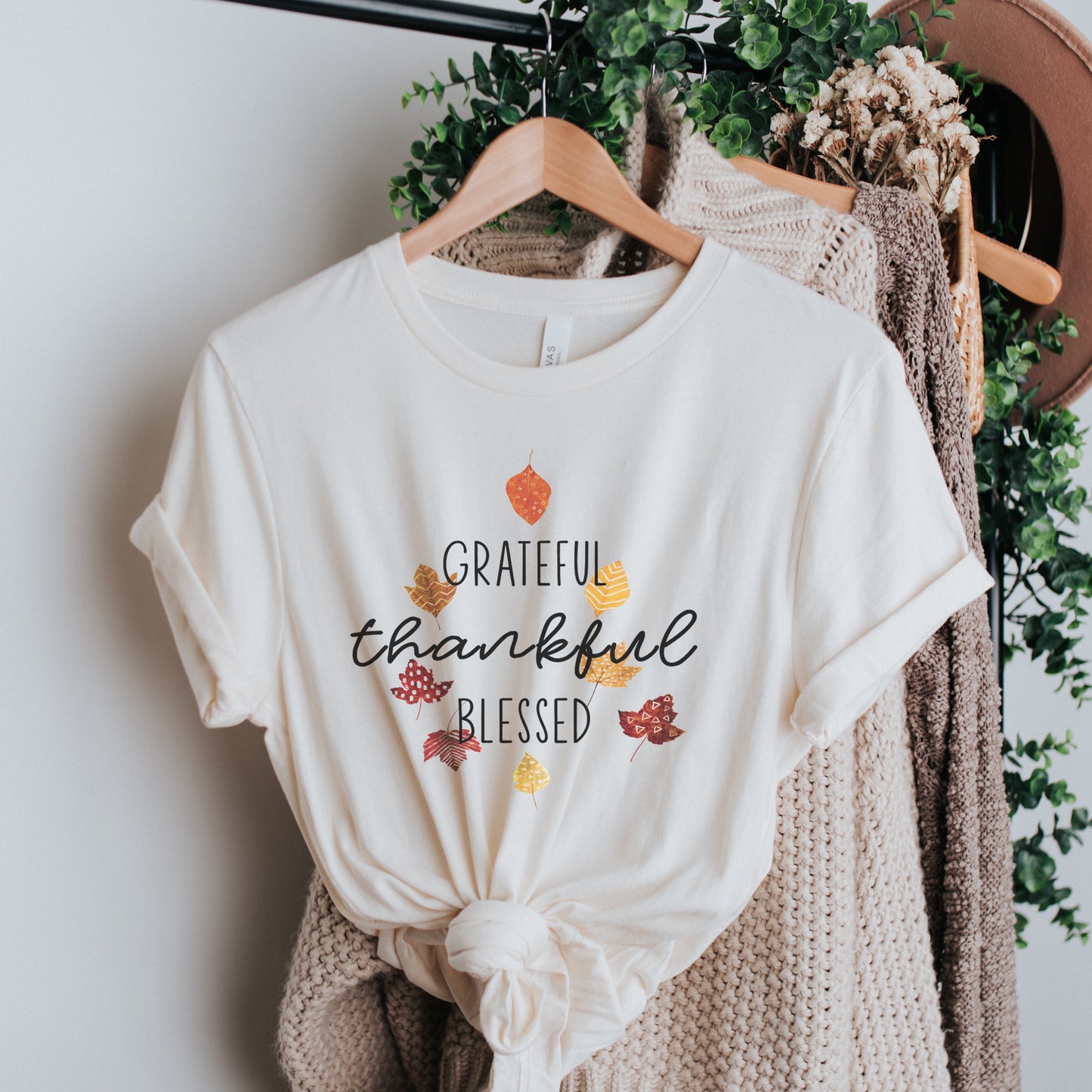 Grateful Thankful Blessed T-shirt