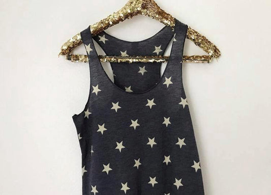 Womens Star Racerback Tank