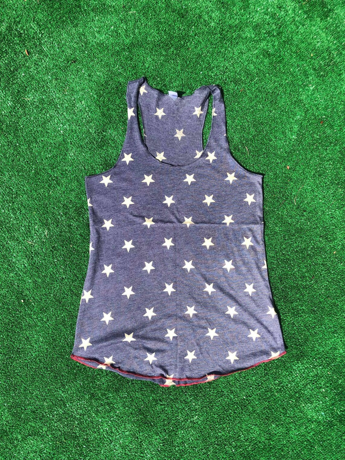 Womens Star Racerback Tank