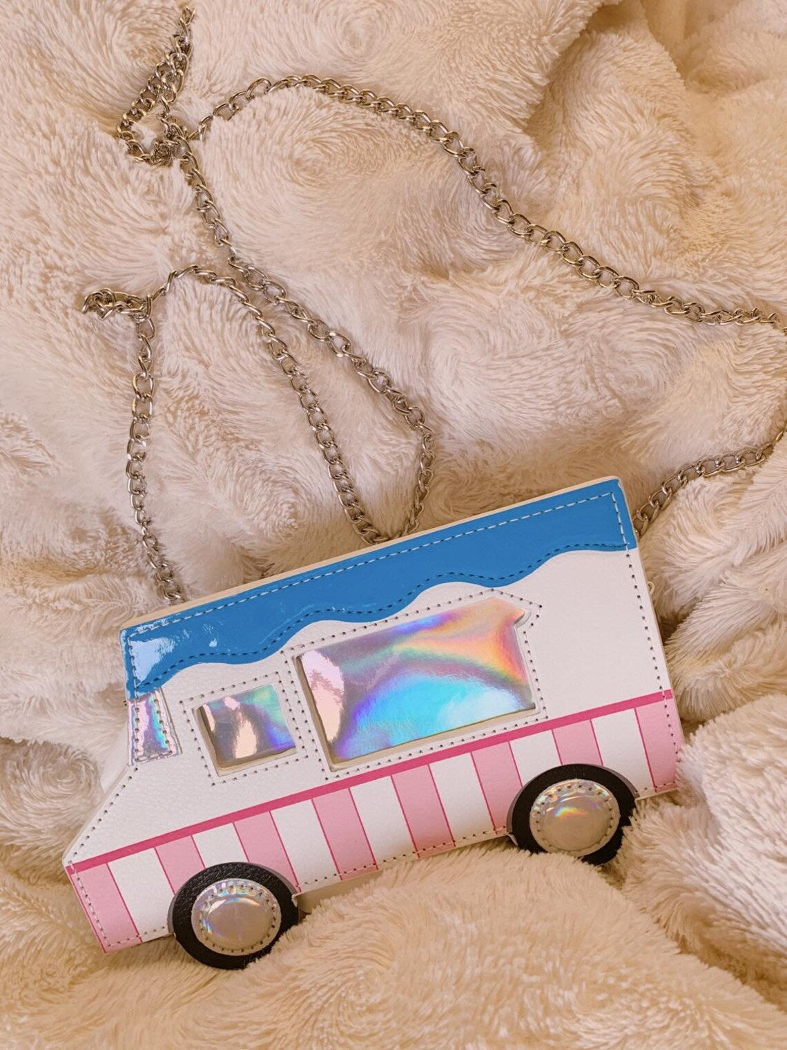 Ice Cream Truck Crossbody Bag