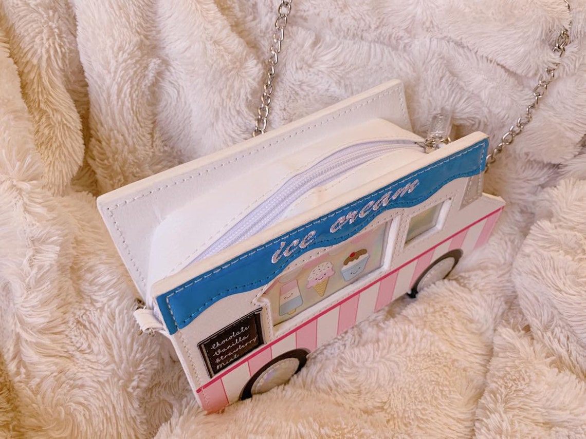 Ice Cream Truck Crossbody Bag