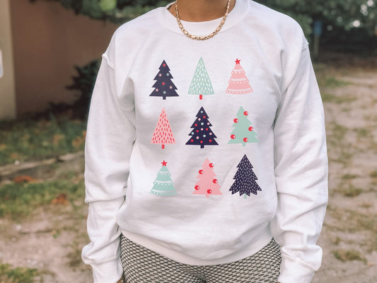 Christmas Trees Sweatshirt