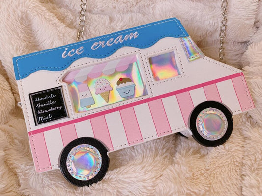 Ice Cream Truck Crossbody Bag