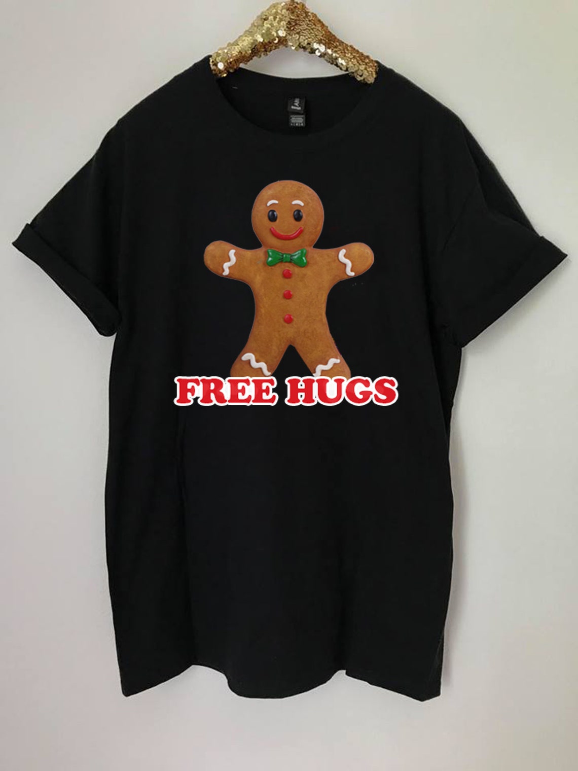 Gingerbread Free Hugs Shirt