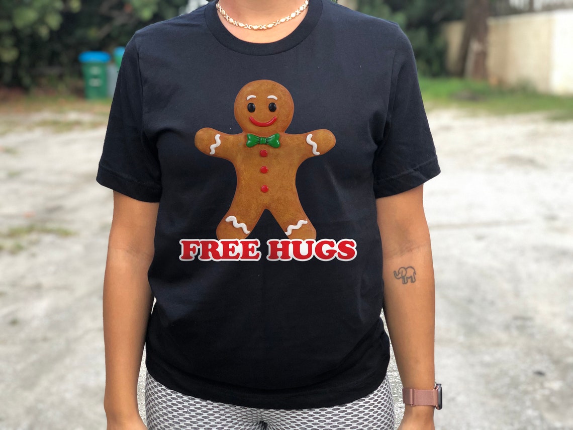 Gingerbread Free Hugs Shirt