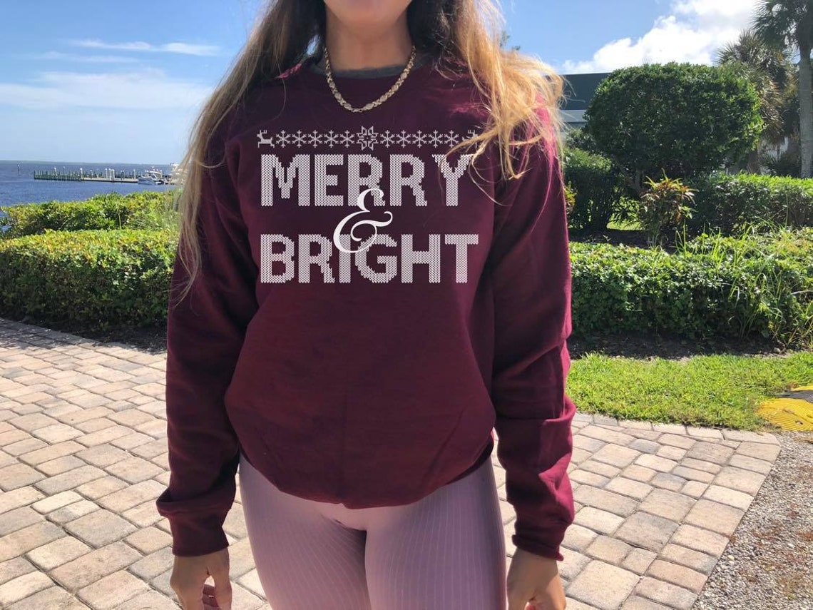 Merry and Bright Sweatshirt