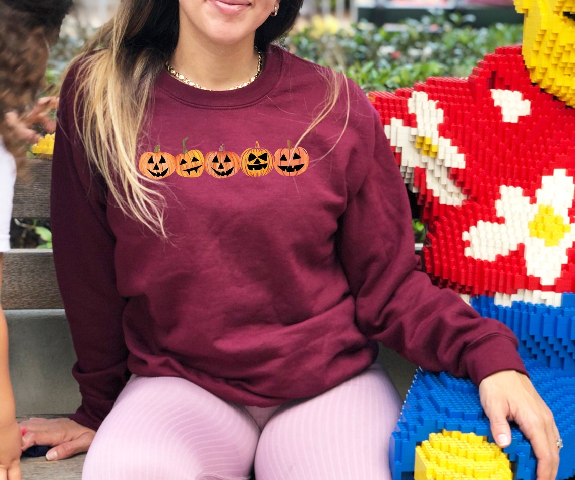 Jack O' Lantern Pumpkin Sweater