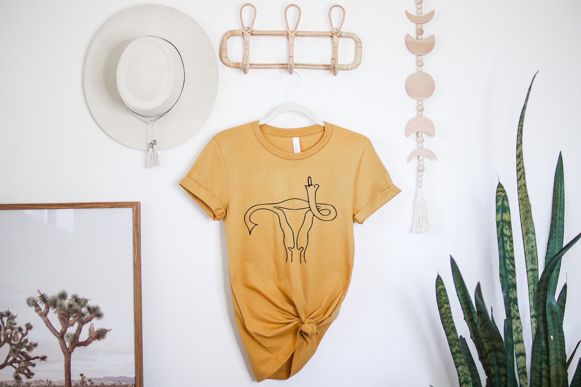 Uterus Finger Shirt