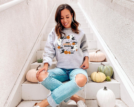 One Spooky Mama Sweatshirt