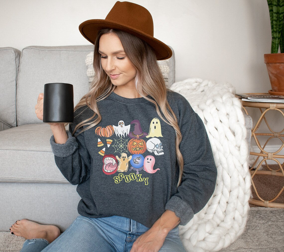 Halloween Doodles Sweatshirt