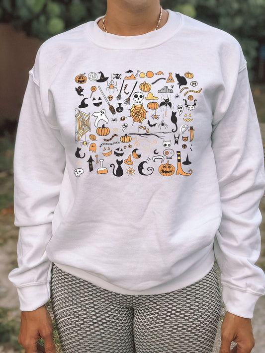 Halloween Doodles Sweatshirt