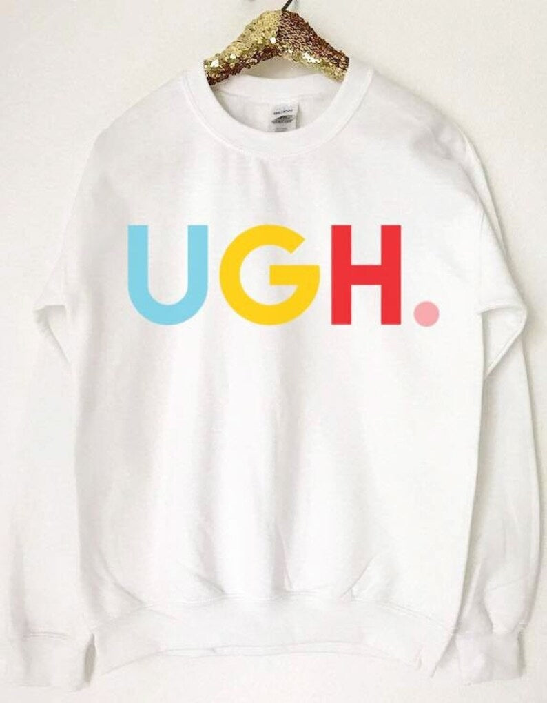 Ugh Colorful Crewneck Sweatshirt