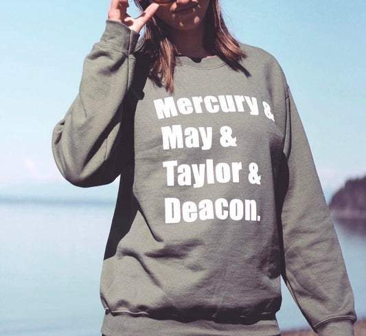 Mercury May Taylor & Deacon Crewneck Sweatshirt