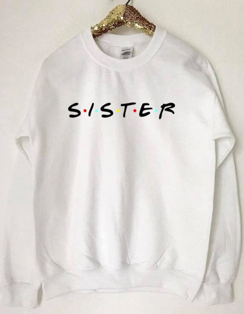 Friends Themed Sister Sweater