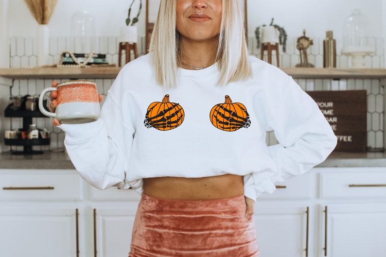 Halloween Skeleton Hand Sweatshirt