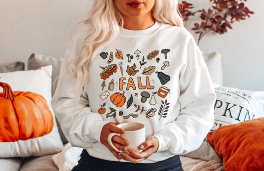 Fall Doodles Sweater